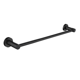 Wieszak na ręcznik 40 cm Omnires Modern Project czarny mat MP60214BL