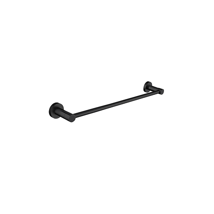 Wieszak na ręcznik 40 cm Omnires Modern Project czarny mat MP60214BL