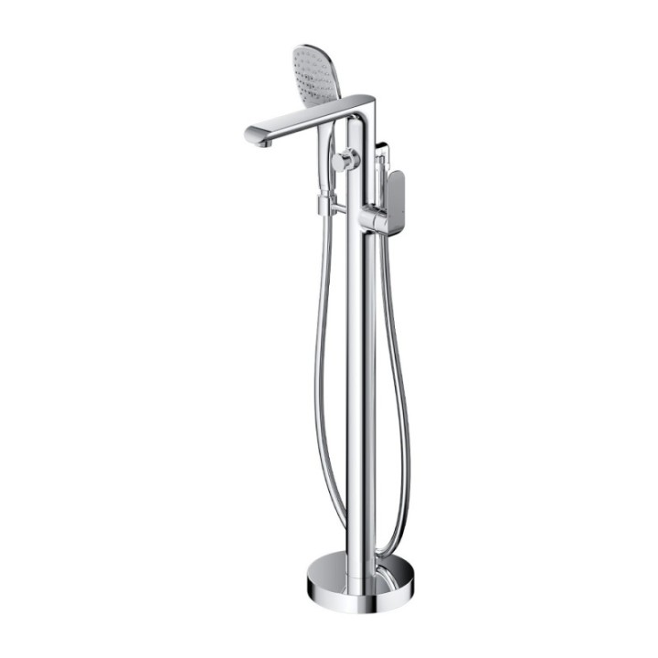 Bateria wannowa wolnostojąca OMNIRES SACRAMENTO chrom SC2333XCR