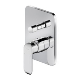 Bateria natryskowa podtynkowa OMNIRES SACRAMENTO chrom SC2335XCR