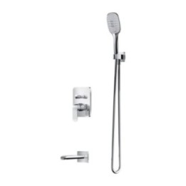 System wannowy podtynkowy OMNIRES SACRAMENTO chrom SYSSCW01XCR