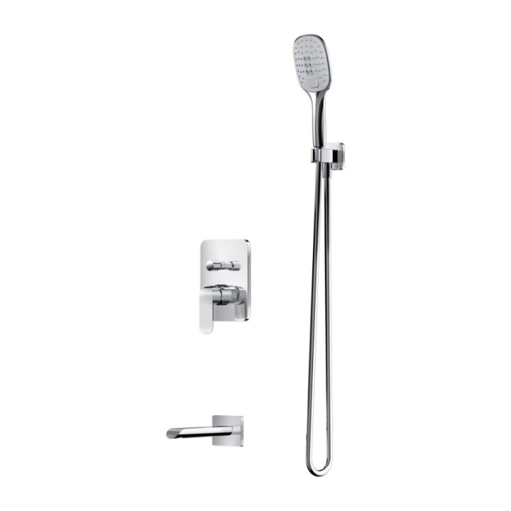 System wannowy podtynkowy OMNIRES SACRAMENTO chrom SYSSCW01XCR