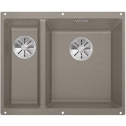 Komora podwieszana BLANCO SUBLINE 340/160-U SILGRANIT TARTUFO 523565