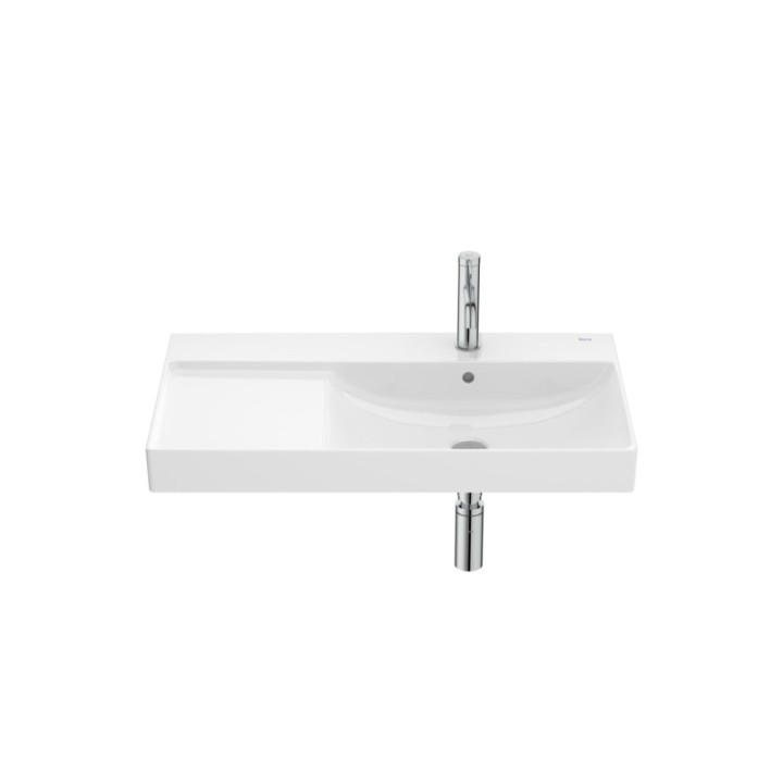 Umywalka ścienna 80x46x16 cm ROCA ONA prawa biała A327688000