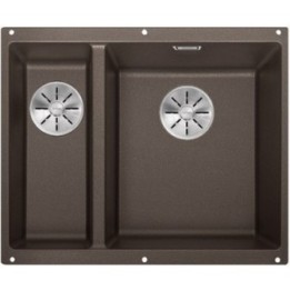Komora podwieszana BLANCO SUBLINE 340/160-U SILGRANIT KAWOWY 523567