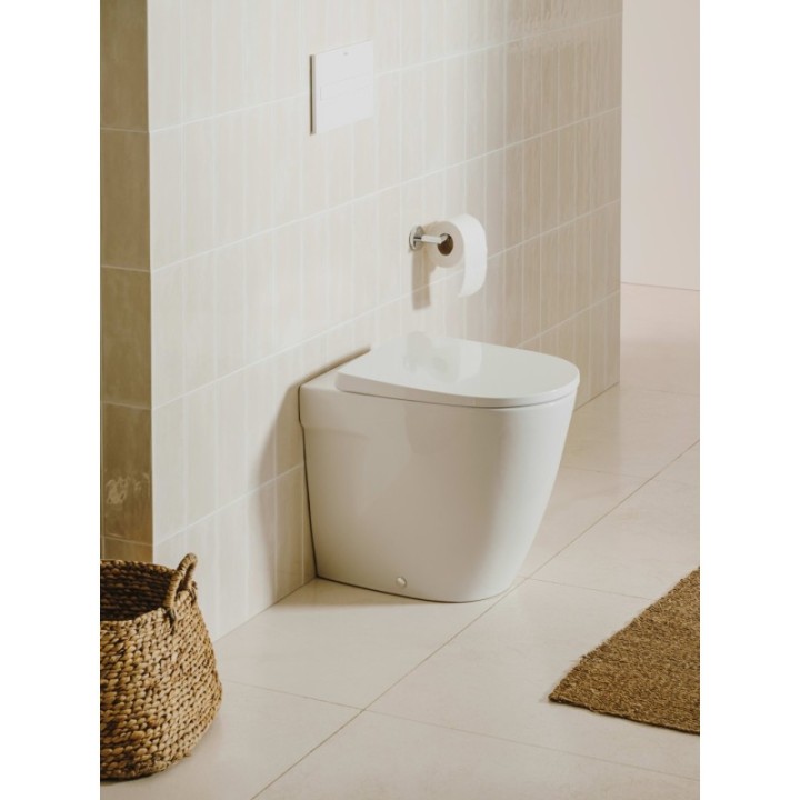 Miska WC stojąca przyścienna Rimless ROCA ONA biała A347687000