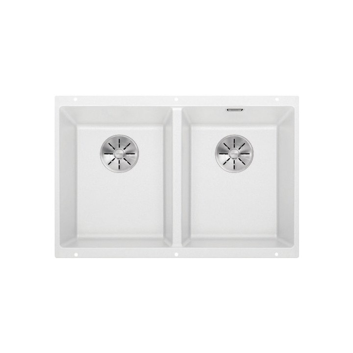 Komora podwieszana BLANCO SUBLINE 350/350-U SILGRANIT BIAŁY 523578