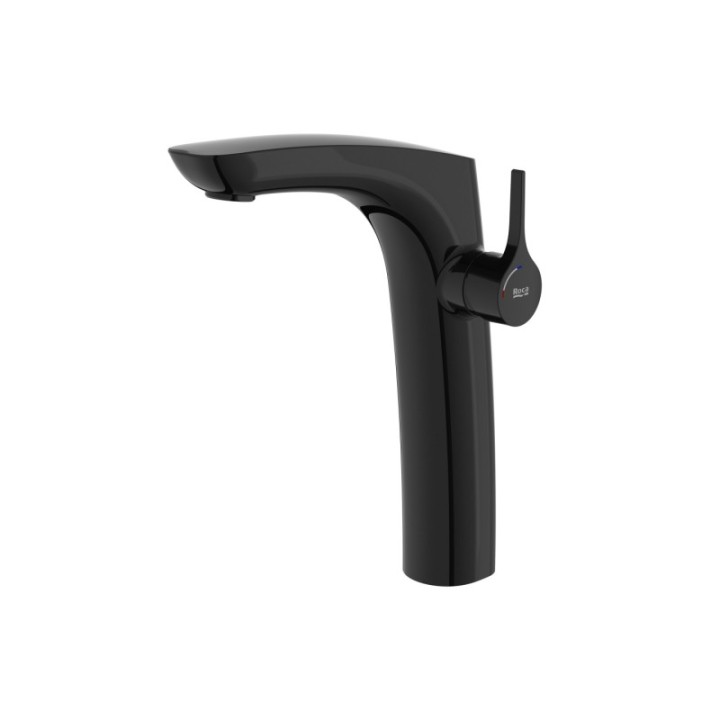Bateria umywalkowa sztorcowa ROCA INSIGNIA titanium black A5A3C3ACN0