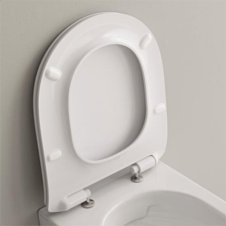 Deska WC wolnoopadająca SCARABEO MOON 45 piaskowa 5526/B52
