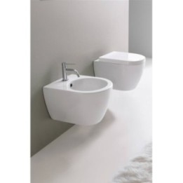 Bidet podwieszany 45x35 cm SCARABEO MOON antyczny róż 552554