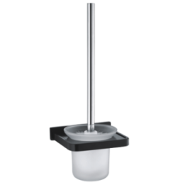 Szczotka WC wisząca Omnires Darling czarny DA70620BL