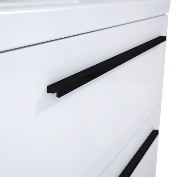 UCHWYT ELITA KWADRO PLUS 40CM BLACK 1 SZT 167903