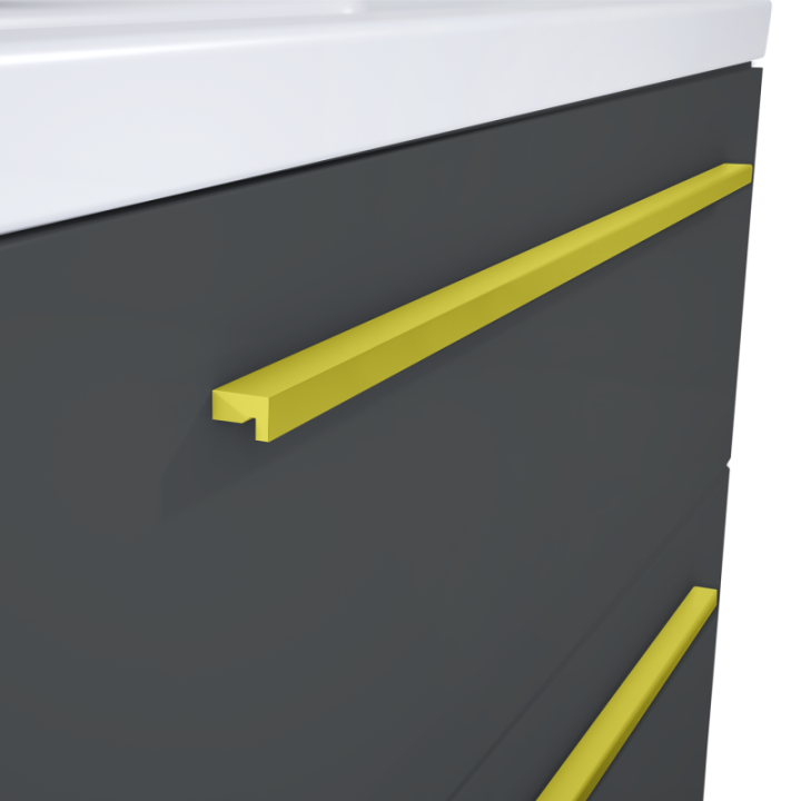 UCHWYT ELITA KWADRO PLUS 40CM GOLD 1 SZT 167906