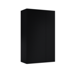SZAFKA WISZĄCA ELITA FOR ALL 60 2D (31,6) BLACK MATT 168347
