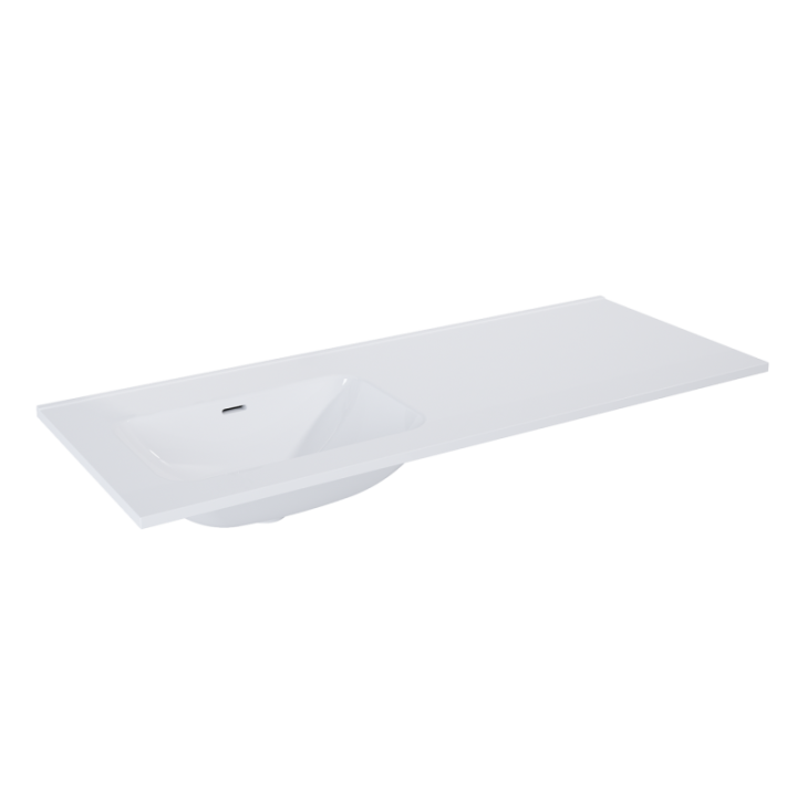 UMYWALKA ELITA SKAPPA 120 BEZ OTW. LEWA (60+60), CERAMICZNA WHITE 146040