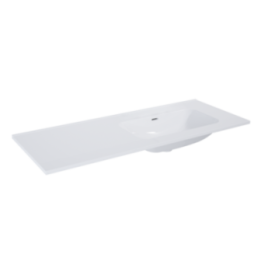 UMYWALKA ELITA SKAPPA 120 BEZ OTW. PRAWA (80+40), CERAMICZNA WHITE 146037