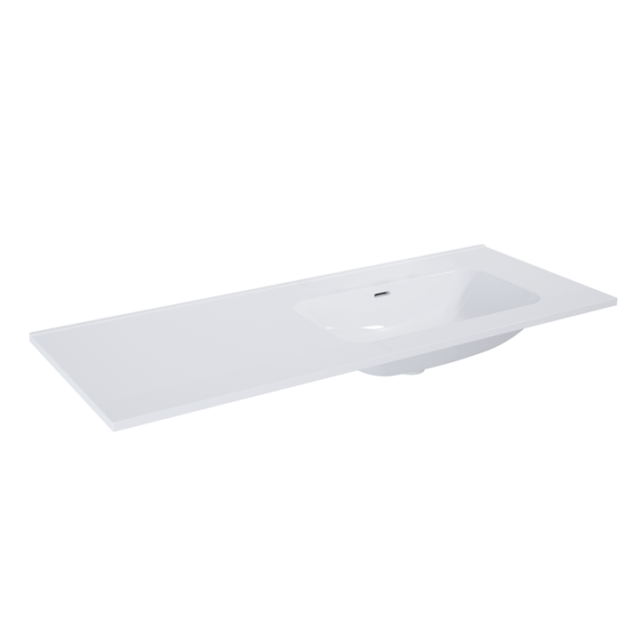UMYWALKA ELITA SKAPPA 120 BEZ OTW. PRAWA (80+40), CERAMICZNA WHITE 146037