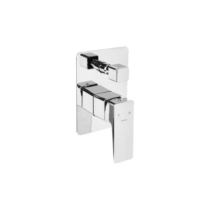 Bateria wannowa podtynkowa Omnires Parma chrom PM7435CR