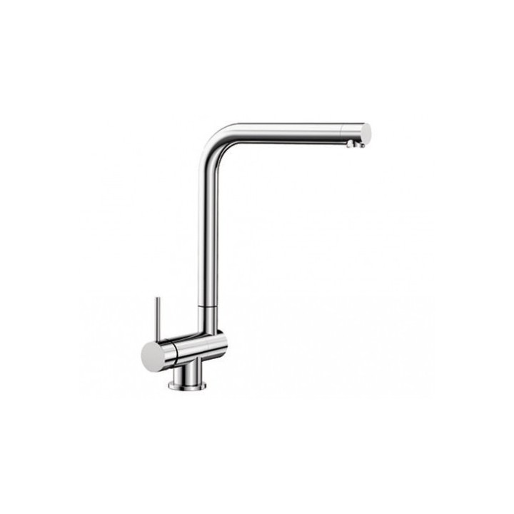 Bateria BLANCO LARESSA-F CHROMOWANA DŹWIGNIA Z LEWEJ STRONY 521546