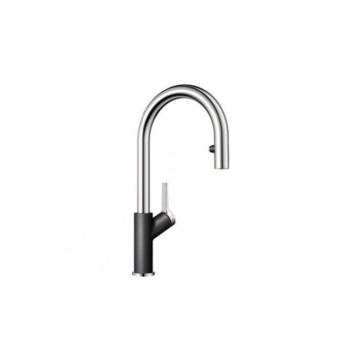 Bateria BLANCO CARENA-S VARIO SILGRANIT-LOOK ANTRACYT/CHROM 521358