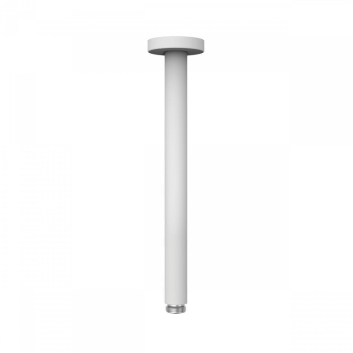 Ramię do głowicy natryskowej 28 cm Tres biały mat 13462102BM
