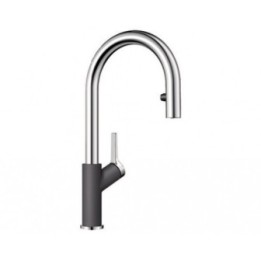 Bateria BLANCO CARENA-S VARIO SILGRANIT-LOOK SZAROŚĆ SKAŁY/CHROM521359