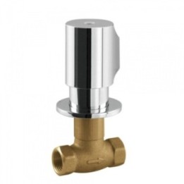 Zawór z gwintem 1/2" TRES MAX chrom 06115501