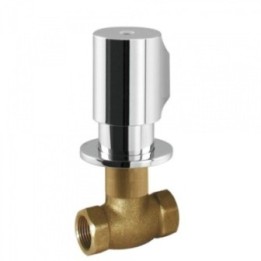 Zawór z gwintem 3/4" TRES MAX chrom 06151101