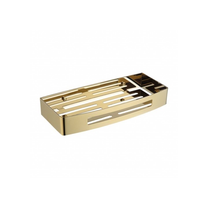 Koszyk prysznicowy Omnires Uni 30x5x13cm złoty UN10331GL