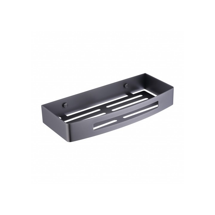 Koszyk prysznicowy Omnires Uni 30x5x13cm grafit UN10331GR