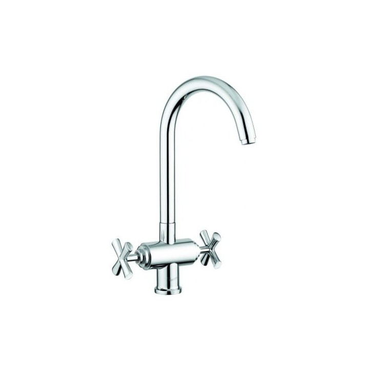 Bateria umywalkowa stojąca EMMEVI SPIRIT NEW chrom 31003CR