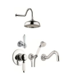 Zestaw wannowy podtynkowy EMMEVI LAGUNA chrom LAG015ZSCW1ACR