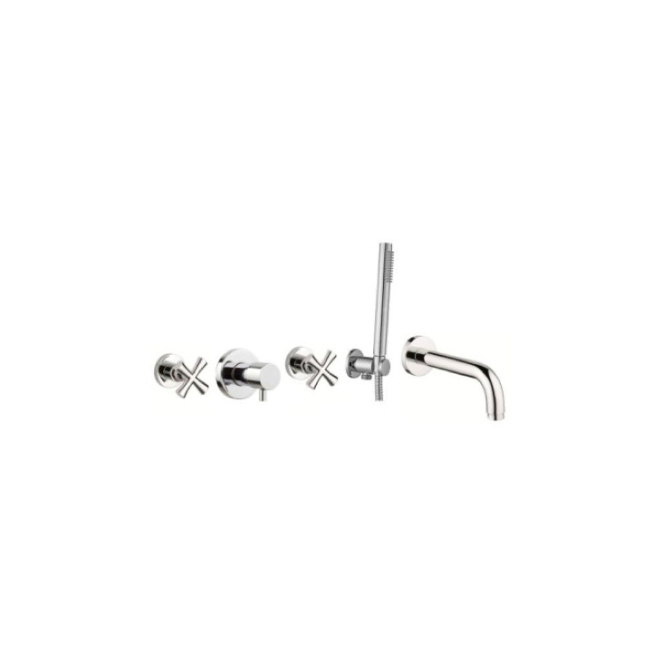 Zestaw wannowy podtynkowy EMMEVI SPIRIT NEW chrom SPI015ZWW.CR