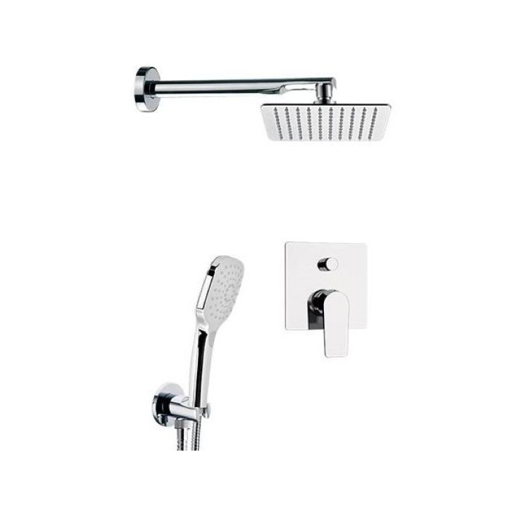 Zestaw natryskowy podtynkowy DANIEL DREAM chrom DR615Z0