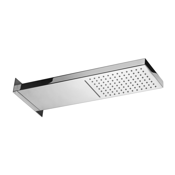 Deszczownica z kaskadą 53x16 cm PAFFONI FREE chrom ZSOF099CR