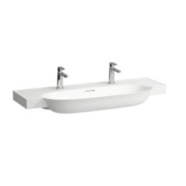 Umywalka Laufen The New Classic 1200 x 480 mm bez otw. biały mat H8138587571081