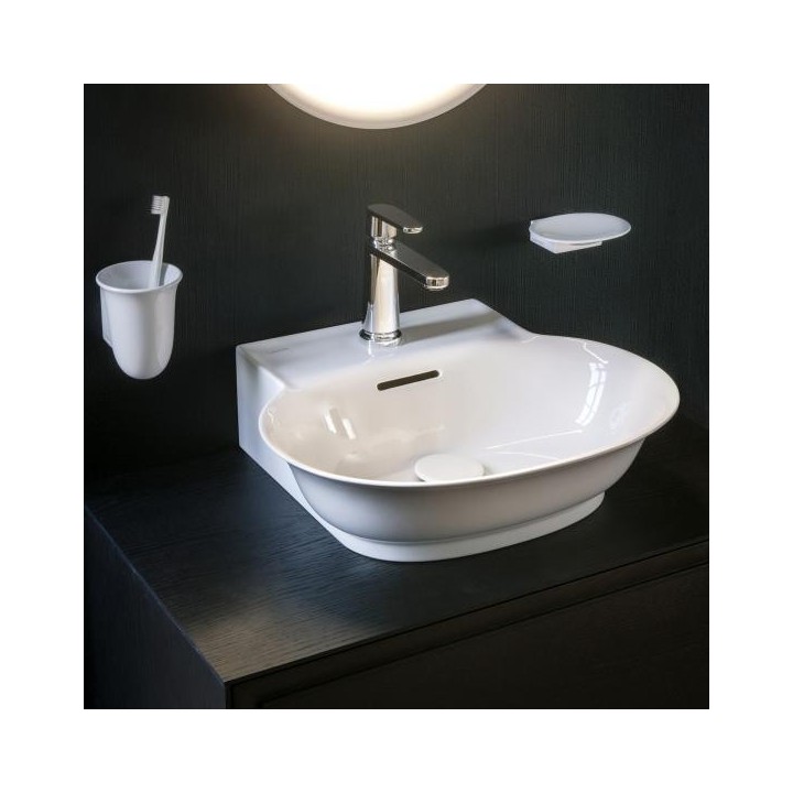 Umywalka Laufen The New Classic 500 x 450 mm bez otw. biała LCC H8168524001091