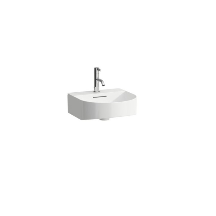 Umywalka ścienna Laufen Sonar 410x420 mm z otw. biała LCC H8153414001041