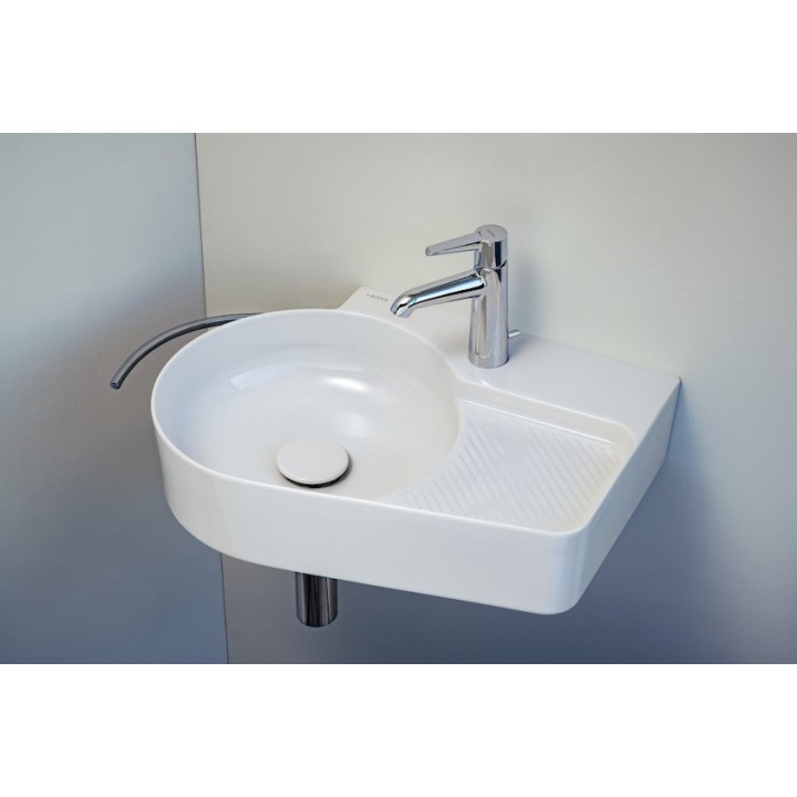 Umywalka Laufen Val 530x400 mm bez otw. biała LCC H8152884001091