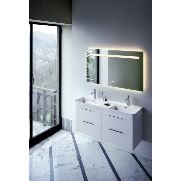 Umywalka Laufen Val 1200x420 mm z 3 otw. biała LCC H8142824001081