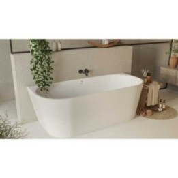 Wanna wolnostojąca AD naturalnie GAULI 1600x750x580mm z przelewem AWW-004-160ZP