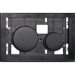 Tece Loop płytka z przyciskami czarnymi 9240667