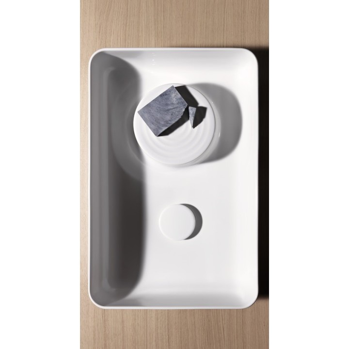Umywalka Laufen Val 550x360 mm bez otw. biała LCC H8122824001091