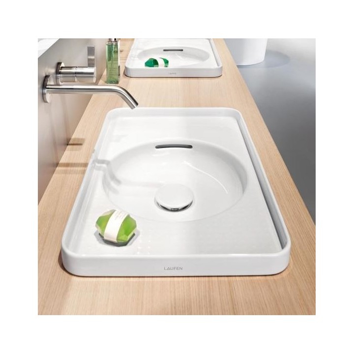 Umywalka Laufen Val 550x360 mm bez otw. biała LCC H8172814001091