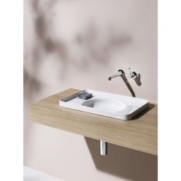 Umywalka Laufen Val 550x360 mm z otw. po prawej stronie biała LCC H8172814001061