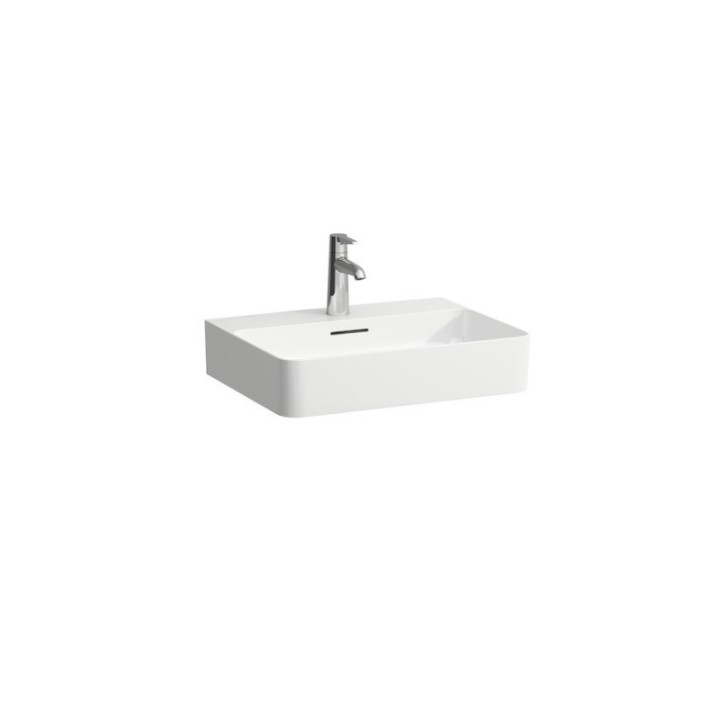 Umywalka Laufen Val 550x420 mm bez otw. biały mat H8102827571091