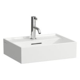Umywalka 450x340 mm LAUFEN KARTELL bez otw. szary mat H8153307591091