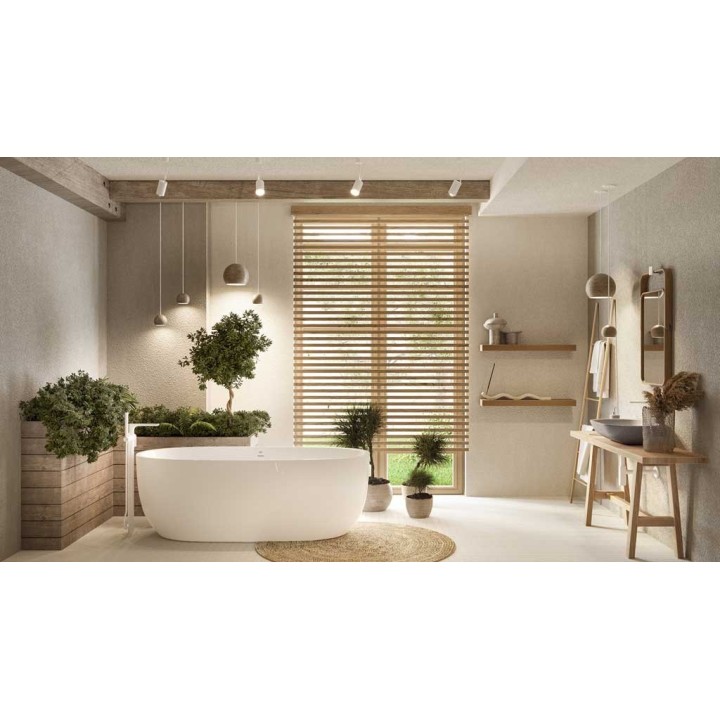 Wanna wolnostojąca AD naturalnie OTEMMA 1600x750x580mm z przelewem AWW-006-16OZP
