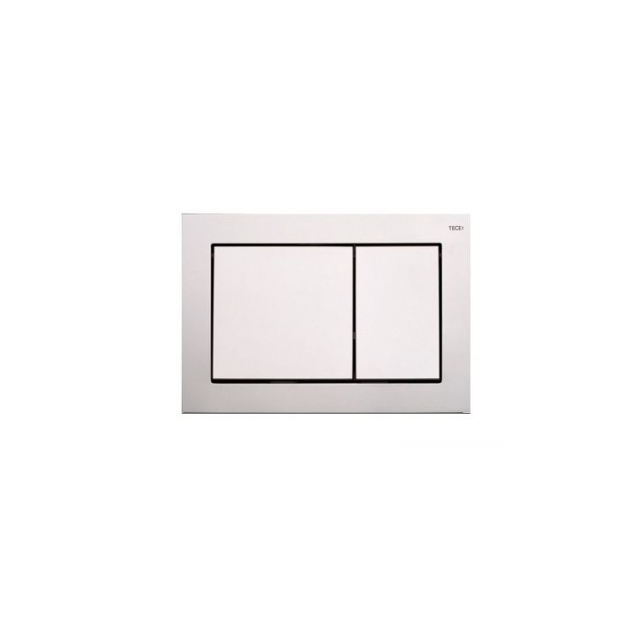 Tece Base przycisk spłukujący do WC chrom matowy 9240702