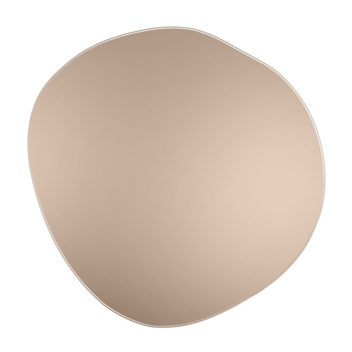 Lustro nieregularne 100 cm GIERADESIGN LAPIS brązowe LAP/BR/100